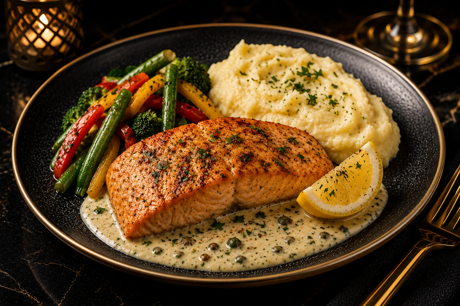 Grilled Salmon
