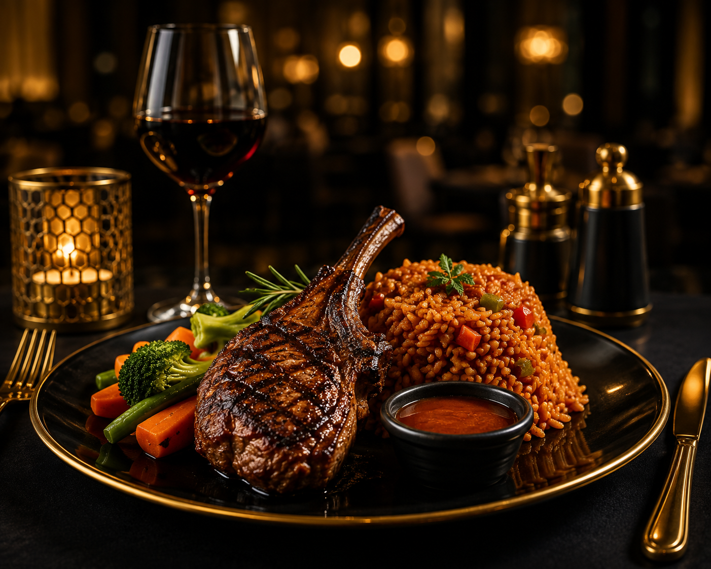 Gold Palace dining experience